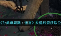 孙美琪疑案：迷宫四级线索——铁链