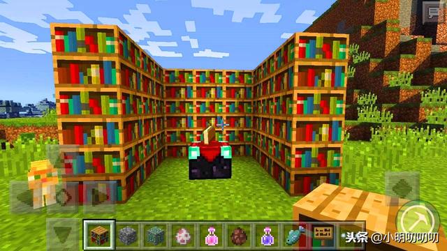 我的世界附魔台周围为什么放书架