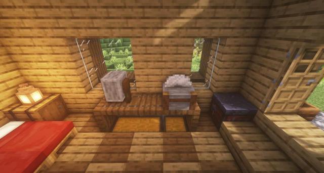 我的世界生存小木屋怎么建