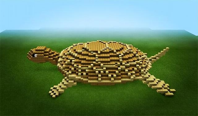 我的世界海龟雕塑怎么做