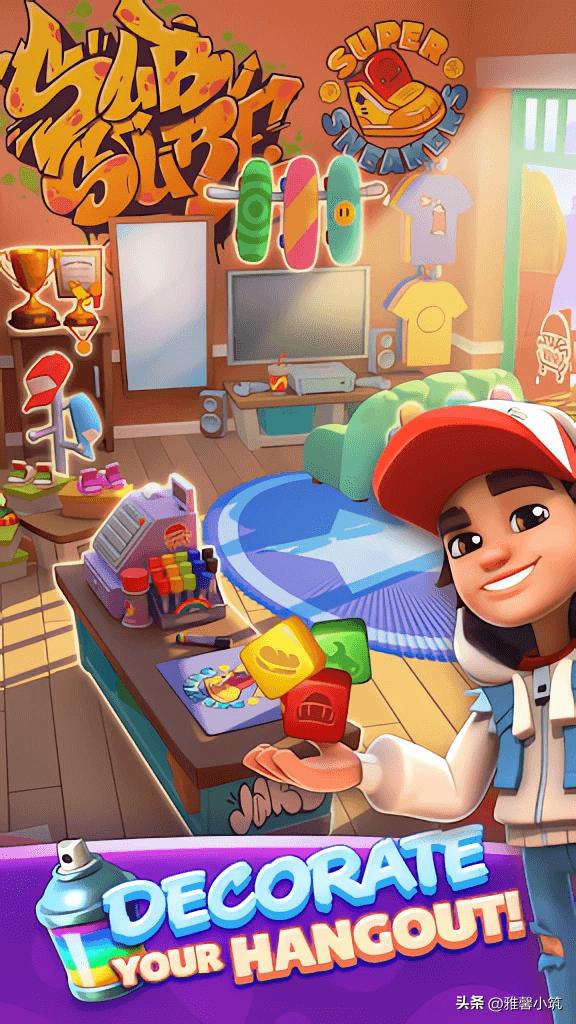 地铁冲浪者，Subway Surfers Blast火爆登顶