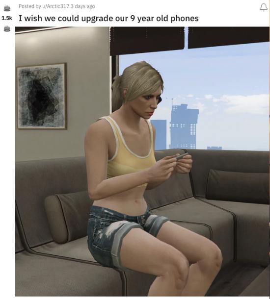 ifruit，GTA6手机功能引热议，玩家震撼9年