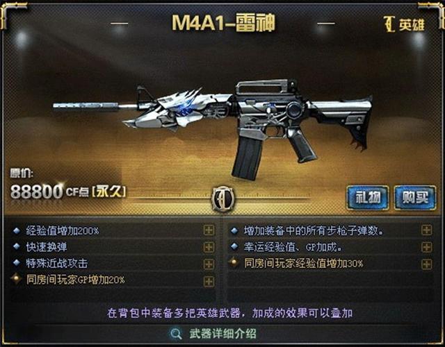 m4a1雷神