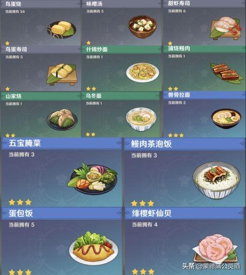 原神乌冬面食谱怎么获取