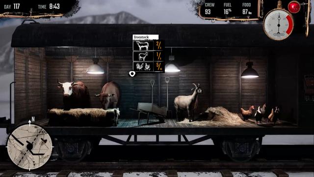 末日生存模拟游戏瘟疫列车10月19日正式发售