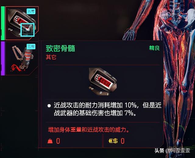 赛博朋克2077不朽表皮系统