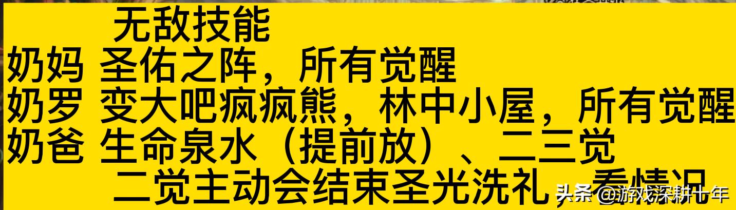 DNF奶爸复活技能等级及效果