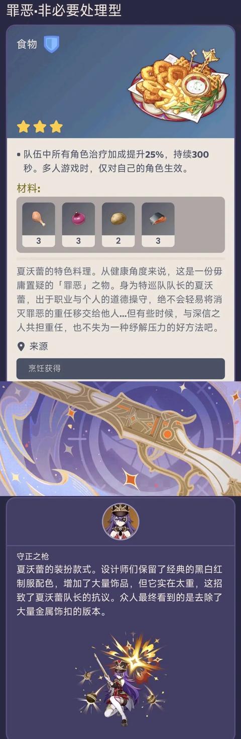 原神夏沃蕾突破材料是什么