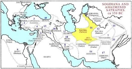 帝国与文明波斯布局图