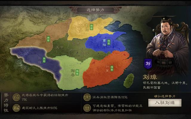 三国之志4群雄集结势力介绍