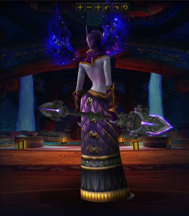 魔兽世界紫色卡多雷铺盖幻化