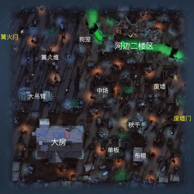 第五人格地图大全图示