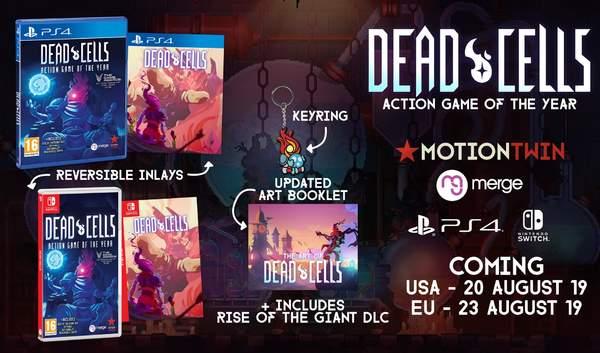 死亡细胞PS4/NS实体版8月发售，8月发售新DLC含钥扣