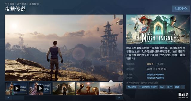 夜莺传说steam叫什么，夜莺传说抢先体验，Steam褒贬不一