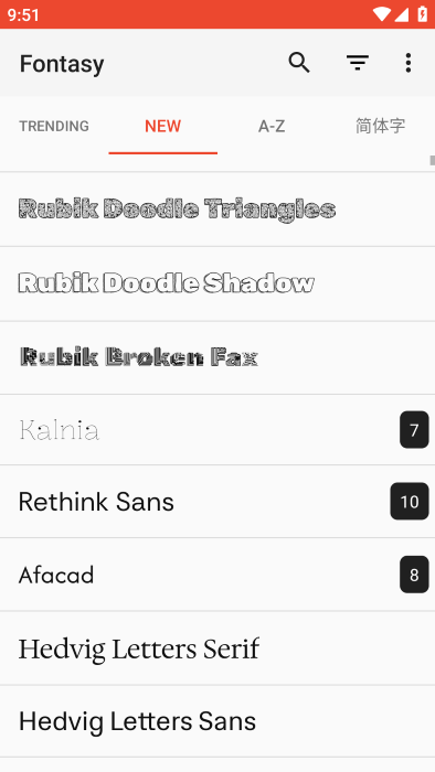fontasy字体app下载