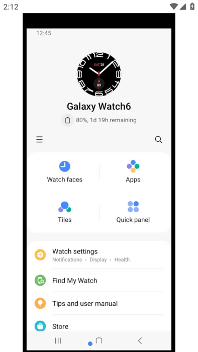 galaxy watch6 manager软件下载