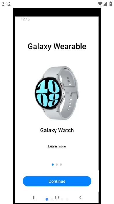 galaxy watch6 manager