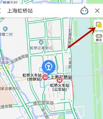 高德导航看街景地图方法