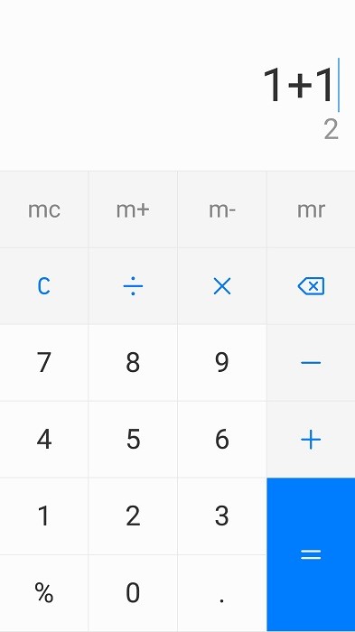 华为手机自带计算器