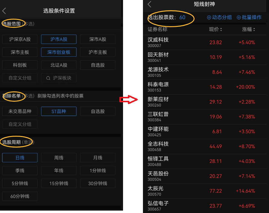 通达信选股器选股方法 通达信选股器选股方法