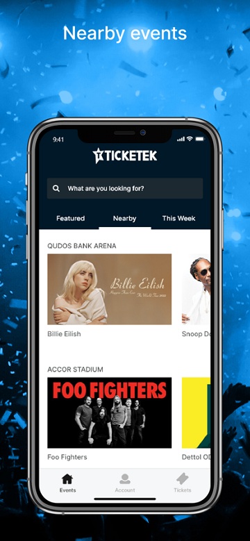 ticketek australia